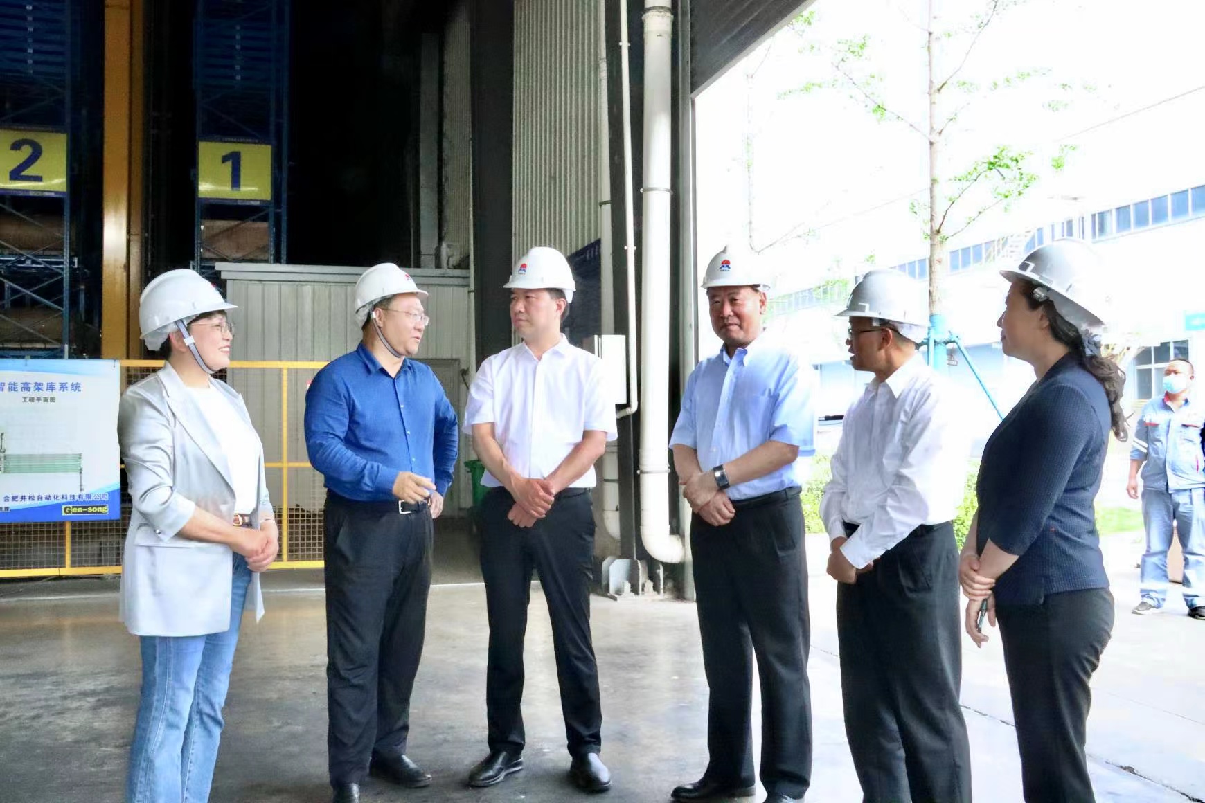 郑州海关副关长李兆明到大发welcome首页(中国)官网登录入口科技调研